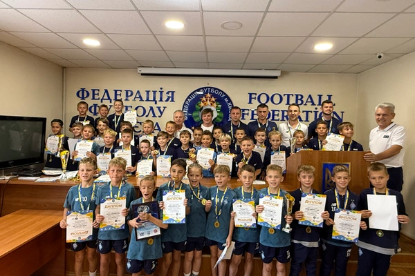 Урочисте нагородження команд «Динамо» – переможців та призерів Чемпіонату м. Києва